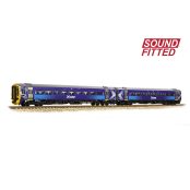 Graham Farish 371-851ASF Class 158 2-Car DMU 158729 ScotRail Saltire Dcc Sound (N Gauge)