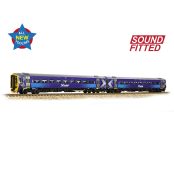 Graham Farish 371-851SF Class 158 2-Car DMU 158711 ScotRail Saltire Dcc Sound (N Gauge)