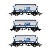 Accurascale ACC2522 CDA China Clay - ECC Blue - Pack B (OO Gauge) Free Postage