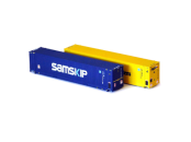 Dapol 2F-028-019 45ft Hi-Cube Container P&O/Samskip (Pack of 2) (N Gauge)