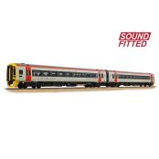 Bachmann Branchline 31-497SF Class 158 2-Car DMU 158839 Transport for Wales Dcc Sound (OO Gauge)