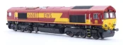 Revolution Trains RT-N66-EW-083 Class 66083 in EWS Livery Dcc Ready (N Gauge)