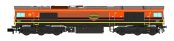 Revolution Trains RT-N66-GW-623 Class 66623 In Freightliner Genesee & Wyoming  Livery Dcc Ready (N Gauge)