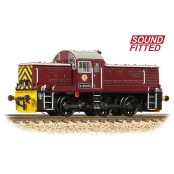 Graham Farish 372-955SF Class 14 D9523 BR Maroon (Wasp Stripes) (N Gauge)