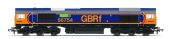 Hornby R30353TXS GBRf, Class 66, Co-Co, 66754 'Northampton Saints' - Era 11 (Sound Fitted) (OO Gauge) Free Postage