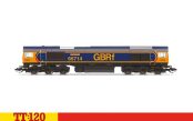 Hornby TT3016M GBRf, Class 66, Co-Co, 66714 'Cromer Lifeboat' - Era 11 (TT:120 Gauge) Free Postage