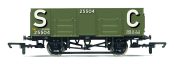 Hornby R60256 Stephenson & Clarke, 21T Steel Mineral Wagon, 25504 - Era 3 (OO Gauge)