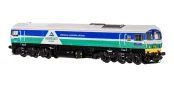 Dapol 2D-005-005D Dcc Fitted Class 59/0 59001 "Yeoman Endeavour" in Aggregate Industries livery (N Gauge)