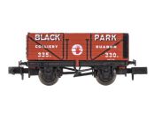 Dapol 2F-071-086 7 Plank Wagon Black Park Ruabon 330 With Coal Load (N Gauge)