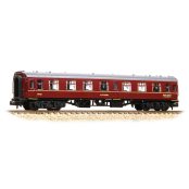 Graham Farish 374-821A BR Mk1 FO First Open 99122 West Coast Railway Company Maroon (N Gauge)