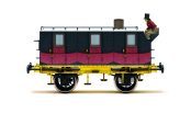 Hornby R40436 L&MR, Royal Mail Coach - Era 1 (OO Gauge)