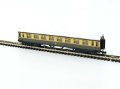 Dapol 2P-000-160 Collett Coach Third GWR Chocolate/Cream 1133 (N Gauge)