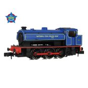 EFE Rail E85503 WD Austerity Saddle Tank No. 12 National Coal Board Kent Lined Blue Dcc Ready (N Gauge)