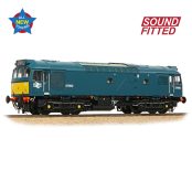 Bachmann Branchline 32-333SF Class 25/3 D7660 BR Blue Small Yellow Panels Dcc Sound (OO Gauge) Free Postage