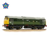 Bachmann Branchline 32-334 Class 25/3 D7672 'Tamworth Castle' BR Two-Tone Green Full Yellow Ends Dcc Ready (OO Gauge) Free Postage