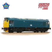 Bachmann Branchline 32-340ASFX Class 25/1 25057 BR Blue Dcc Sound Deluxe (OO Gauge) Free Postage