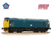 Bachmann Branchline 32-340ASF Class 25/1 25057 BR Blue Dcc Sound (OO Gauge) Free Postage