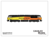 Cavalex Models CM56105S Class 56105 Colas Railfreight Dcc Sound (OO Gauge) Free Postage