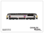 Cavalex Models CM56129 Class 56129 Transrail Livery Dcc Ready (OO Gauge) Free Postage