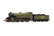 Hornby R30273 SR, N15 'King Arthur Class', 4-6-0, 741 'Joyous Gard': Big Four Centenary Collection - Era 3 Dcc Ready (OO Gauge)