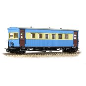 Bachmann Narrow Gauge 394-026 Gloucester Bogie Coach Lincolnshire Coast L. R. Blue & Cream (OO9 Gauge)