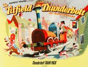 Rapido Trains UK 922002 Titfield Thunderbolt train pack with 0-4-2 'Thunderbolt', 'Dans House' and Toad brake van Dcc Ready (OO Gauge)