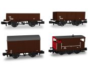 Rapido Trains 942009 SECR Wagons Pack 1 – SR post-36 Livery Freight Train (N Gauge)