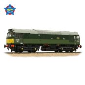 Bachmann Branchline 32-341 Class 25/2 D5282 BR Two-Tone Green (Small Yellow Panels) Dcc Ready (OO Gauge)