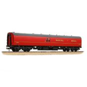 Bachmann Branchline 39-421D BR Mk1 POS Post Office Sorting Van Post Office Red (with Net) (OO Gauge)