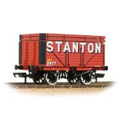 Bachmann Branchline 37-206B 8 Plank Wagon Coke Rails 'Stanton' Red (OO Gauge)