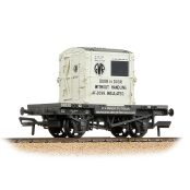 Bachmann Branchline 37-975B Conflat Wagon GWR Grey With 'GWR' AF Container Weathered With Load (OO Gauge)