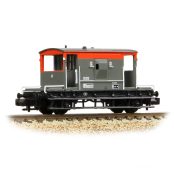 Graham Farish 377-535C BR 20T Brake Van BR Railfreight Red & Grey (N Gauge)