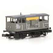 EFE E87542 BR 20T 'Shark' Ballast Plough Brake Van BR Engineers (N Gauge)