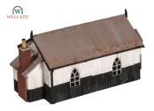 Wills Kits SS70 Corrugated Iron Chapel (OO Gauge)