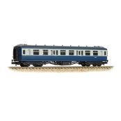 Graham Farish 374-538A GWR Hawksworth Second Corridor BR Blue & Grey (N Gauge)