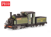 Peco 51-251H OO-9 Large England PECO/KATO Locomotive - 'Exmoor Pony' SR Green (OO9 Gauge)