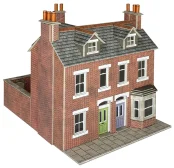 Metcalfe PO300 Terraced Houses Brick (OO Gauge)