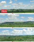 Peco SK-P05 Water Meadow Photographic Backscene (Multiple Gauges)