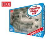 Peco ST-400 Starter Track Set (OO-9 Gauge)