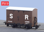 Peco GR-221E OO-9 Box Van SR Livery No. 47040 (OO9 Gauge)