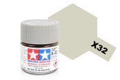 Tamiya X-32 Mini Acrylic Titan Silver Gloss 10ml