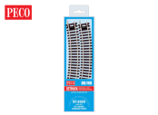 Peco ST-2025 Standard Curve, 2nd Radius (Pack of 8) (OO Gauge)