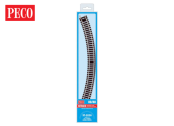 Peco ST-2026 Double Curve, 2nd Radius (Pack of 4) (OO Gauge)