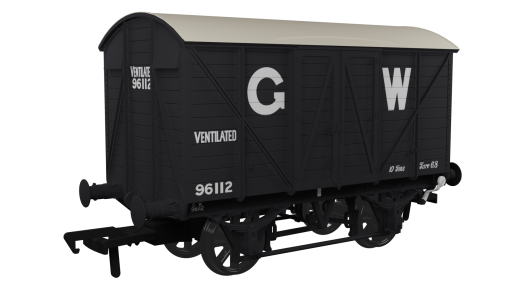 Rapido Trains 944015 Diagram V16 – Van GWR No.96112 Era 3 (OO Gauge)