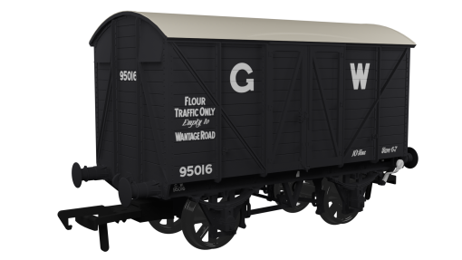 Rapido Trains 944018 Diagram V16 – Van GWR No.95016 Era 3 (OO Gauge)